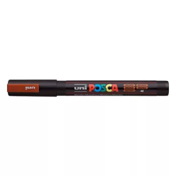   Dekormarker, 0,9-1,3 mm, UNI "Posca PC-3M", bronz 1 db