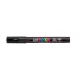 Dekormarker, 0,9-1,3 mm, UNI "Posca PC-3M", fekete 1 db