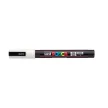 Dekormarker, 0,9-1,3 mm, UNI "Posca PC-3M", fehér 1 db