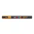 Dekormarker, 0,9-1,3 mm, UNI"Posca PC-3ML", fényes narancs 1 db