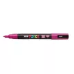 Dekormarker, 0,9-1,3 mm, UNI "Posca PC-3M", fukszia 1 db