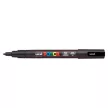 Dekormarker, 0,9-1,3 mm, UNI "Posca PC-3M", fekete 1 db