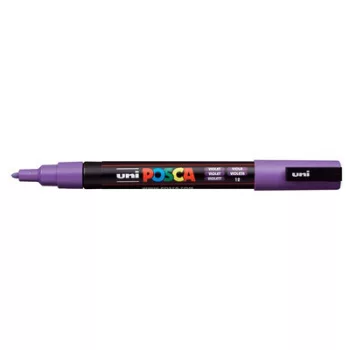   Dekormarker, 0,9-1,3 mm, UNI "Posca PC-3M", lila 1 db