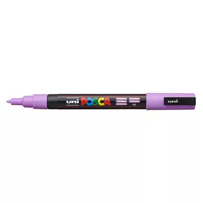 Dekormarker, 0,9-1,3 mm, UNI "Posca PC-3M", levendula 1 db