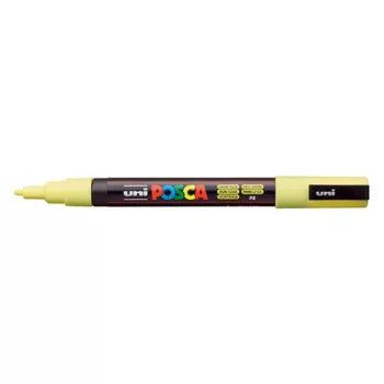   Dekormarker, 0,9-1,3 mm, UNI "Posca PC-3M", napsárga 1 db