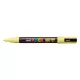 Dekormarker, 0,9-1,3 mm, UNI "Posca PC-3M", napsárga 1 db