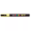 Dekormarker, 0,9-1,3 mm, UNI "Posca PC-3M", napsárga 1 db