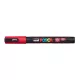 Dekormarker, 0,9-1,3 mm, UNI "Posca PC-3M", piros 1 db