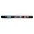 Dekormarker, 0,9-1,3 mm, UNI "Posca PC-3M", palaszürke 1 db
