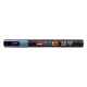 Dekormarker, 0,9-1,3 mm, UNI "Posca PC-3M", palaszürke 1 db