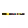 Dekormarker, 0,9-1,3 mm, UNI "Posca PC-3M", sárga 1 db