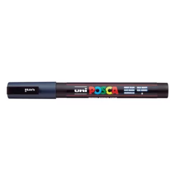   Dekormarker, 0,9-1,3 mm, UNI "Posca PC-3M", tengerkék 1 db