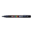 Dekormarker, 0,9-1,3 mm, UNI "Posca PC-3M", tengerkék 1 db