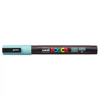   Dekormarker, 0,9-1,3 mm, UNI "Posca PC-3M", tengerzöld 1 db