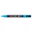 Dekormarker, 0,9-1,3 mm, UNI "Posca PC-3M", világoskék 1 db