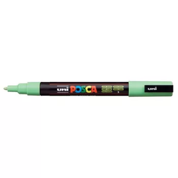   Dekormarker, 0,9-1,3 mm, UNI "Posca PC-3M", világoszöld 1 db