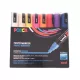 Dekormarker készlet, 1,8-2,5 mm, UNI "Posca PC-5M", 16 különböző szín 16 db