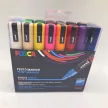 Dekormarker készlet, 1,8-2,5 mm, UNI "Posca PC-5M", 16 különböző szín 16 db
