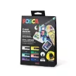 Dekormarker készlet, 1,8-2,5 mm, UNI "Posca Pouch PC-5M", 8 különböző szín, tartóval 8 db