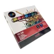 Dekormarker készlet, 1,8-2,5 mm, UNI "Posca PC-5M", 8 különböző szín 8 db