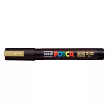   Dekormarker, 1,8-2,5 mm, UNI "Posca PC-5M", arany 1 db