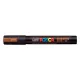 Dekormarker, 1,8-2,5 mm, UNI "Posca PC-5M", bronz 1 db
