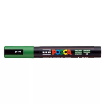   Dekormarker, 1,8-2,5 mm, UNI "Posca PC-5M", erdőzöld 1 db