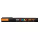 Dekormarker, 1,8-2,5 mm, UNI "Posca PC-5M", fluor narancs 1 db