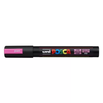   Dekormarker, 1,8-2,5 mm, UNI "Posca PC-5M", fluor rózsaszín 1 db