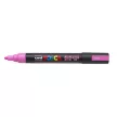 Dekormarker, 1,8-2,5 mm, UNI "Posca PC-5M", fluor rózsaszín 1 db