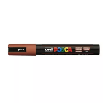   Dekormarker, 1,8-2,5 mm, UNI "Posca PC-5M", gesztenyebarna 1 db