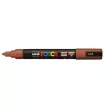 Dekormarker, 1,8-2,5 mm, UNI "Posca PC-5M", gesztenyebarna 1 db