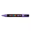 Dekormarker, 1,8-2,5 mm, UNI "Posca PC-5M", halványlila 1 db