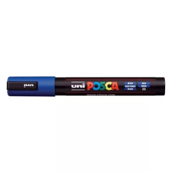   Dekormarker, 1,8-2,5 mm, UNI "Posca PC-5M", kék 1 db