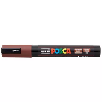   Dekormarker, 1,8-2,5 mm, UNI "Posca PC-5M", kakaó barna 1 db