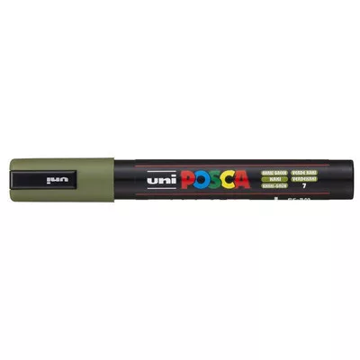 Dekormarker, 1,8-2,5 mm, UNI "Posca PC-5M", khaki 1 db