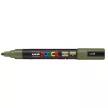 Dekormarker, 1,8-2,5 mm, UNI "Posca PC-5M", khaki 1 db