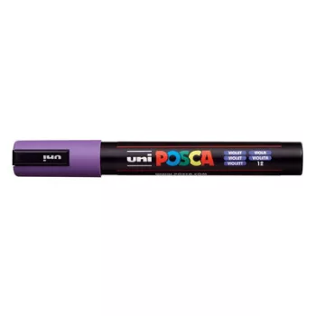   Dekormarker, 1,8-2,5 mm, UNI "Posca PC-5M", lila 1 db