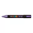 Dekormarker, 1,8-2,5 mm, UNI "Posca PC-5M", metállila 1 db