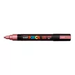 Dekormarker, 1,8-2,5 mm, UNI "Posca PC-5M", metálpiros 1 db