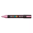 Dekormarker, 1,8-2,5 mm, UNI "Posca PC-5M", metálrózsaszín 1 db