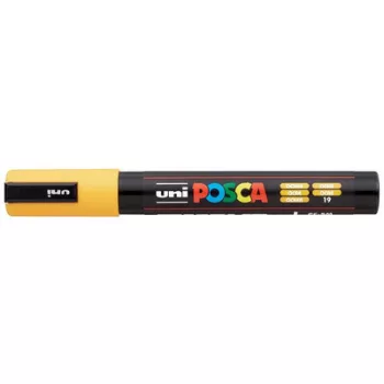   Dekormarker, 1,8-2,5 mm, UNI "Posca PC-5M", okker 1 db