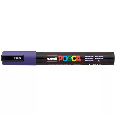 Dekormarker, 1,8-2,5 mm, UNI "Posca PC-5M", porosz kék 1 db