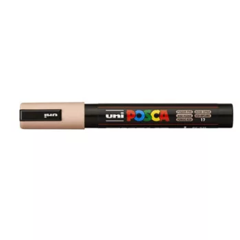   Dekormarker, 1,8-2,5 mm, UNI "Posca PC-5M", púder rózsaszín 1 db