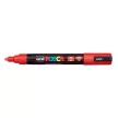 Dekormarker, 1,8-2,5 mm, UNI "Posca PC-5M", piros 1 db