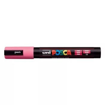   Dekormarker, 1,8-2,5 mm, UNI "Posca PC-5M", rózsaszín 1 db