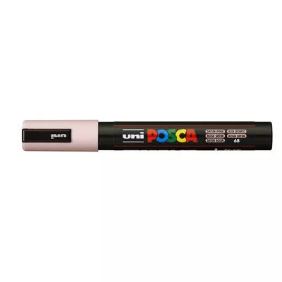 Dekormarker, 1,8-2,5 mm, UNI "Posca PC-5M", szatén rózsaszín 1 db