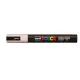 Dekormarker, 1,8-2,5 mm, UNI "Posca PC-5M", szatén rózsaszín 1 db
