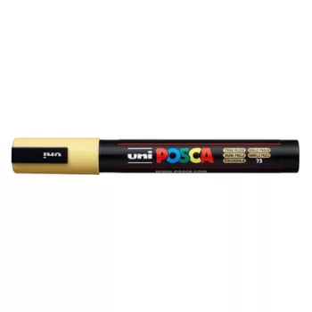   Dekormarker, 1,8-2,5 mm, UNI "Posca PC-5M", szalmasárga 1 db