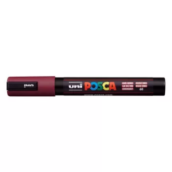   Dekormarker, 1,8-2,5 mm, UNI "Posca PC-5M", vörösbor 1 db